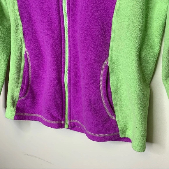 The North Face Kids Two Tone Fleece Zip Up Hoodie Size 14-16 L (Flaw) - Picture 3 of 12